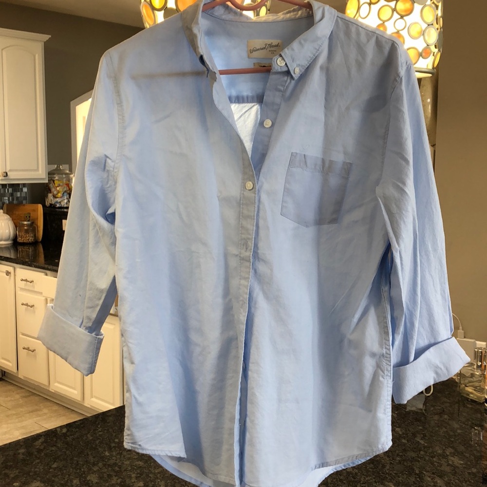 3/4 Sleeve button down Blouse